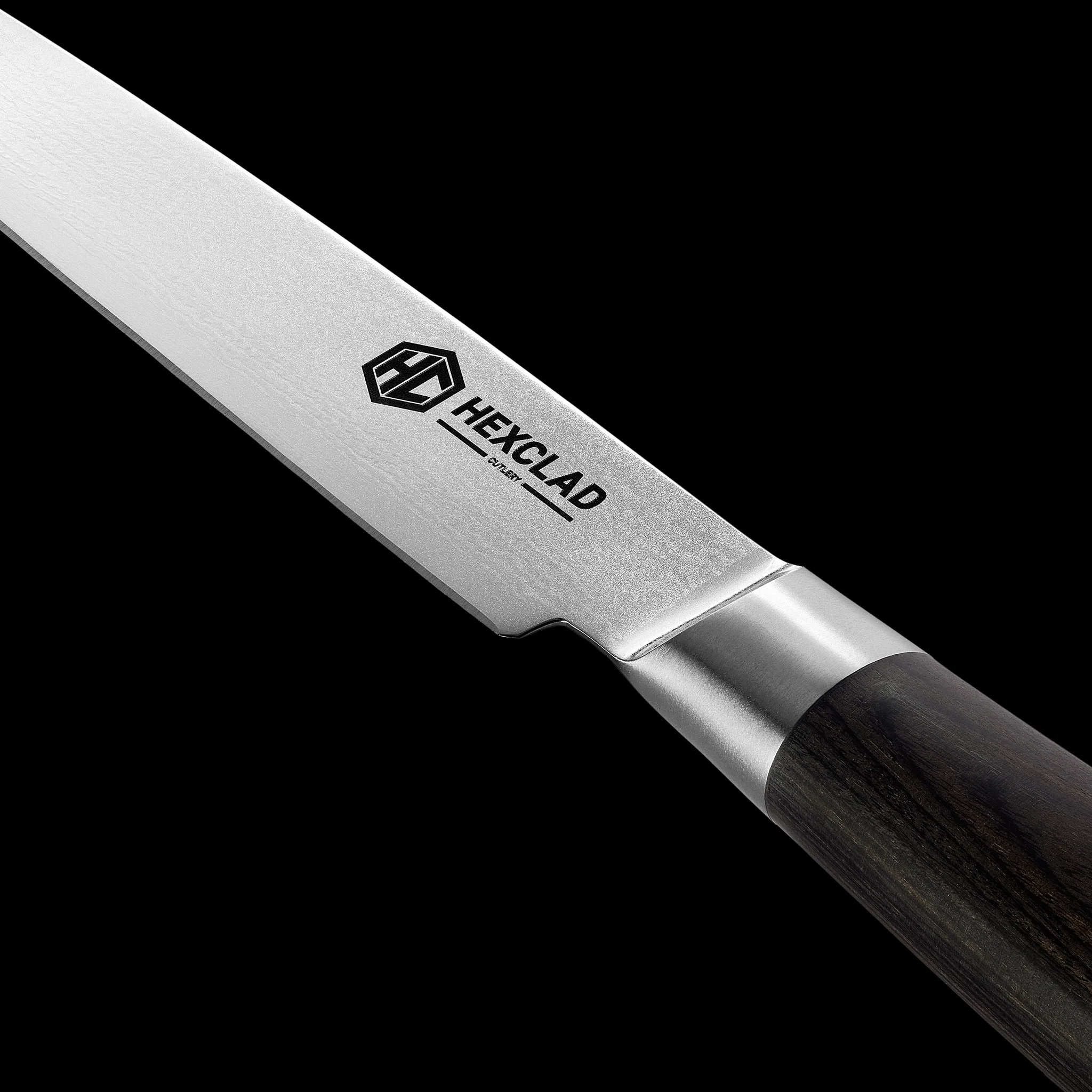 Damascus Steel Steak Knife Set, 4-pc (Espresso) - Image 3